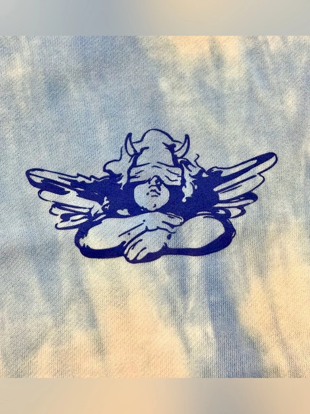 Boys Lie Cotton Candy Tie Dye Drawstring Bag Unreleased Rare NWT Sticker